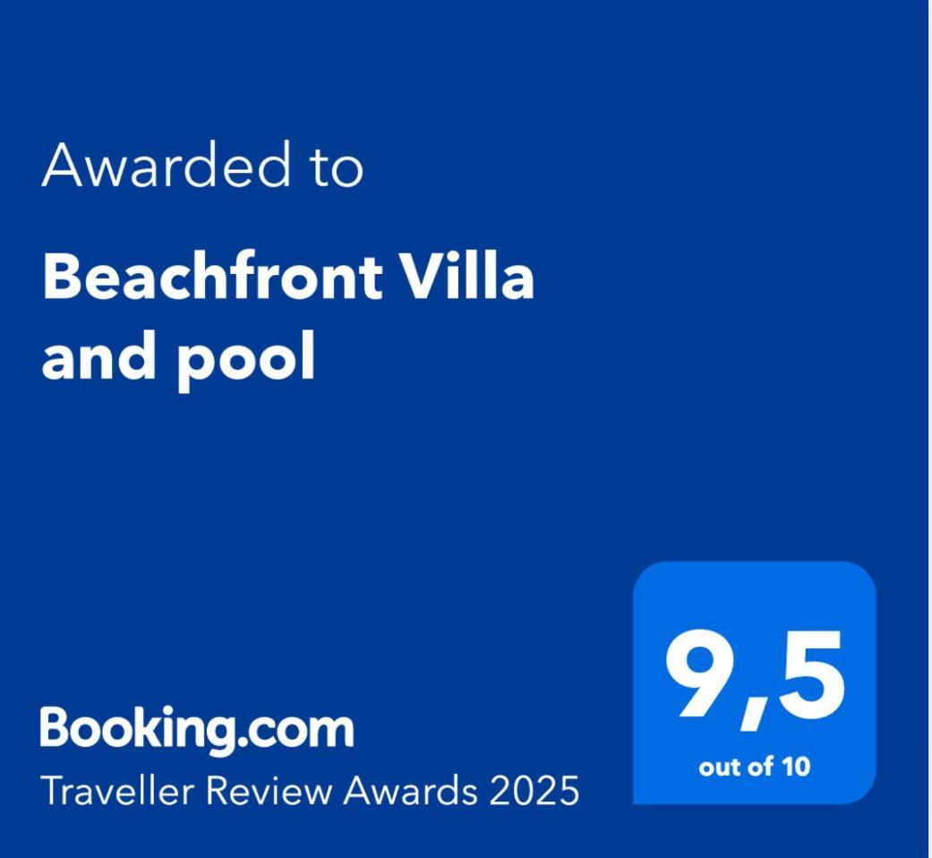פוארטו דה סנטיאגו Beachfront Villa And Pool מראה חיצוני תמונה